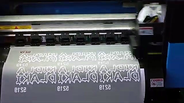 KIDLA film + pinch rollers + hazard sticker (SKU ask)