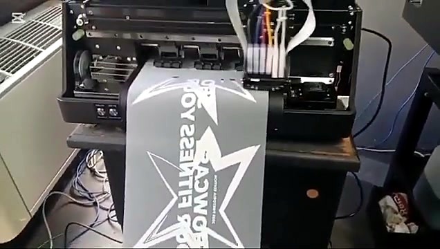 Carriage + SHOWCASE YOUR FITNESS white underbase (SKU ask)