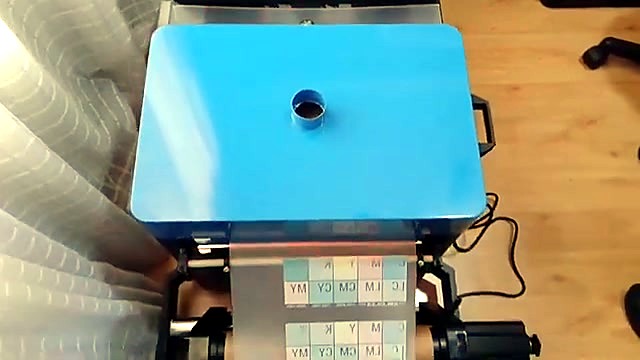 Bake-unit top path colour grid C/M/Y/K (SKU ask)