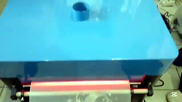 Red heater glow curing powdered DTF film (SKU ask)