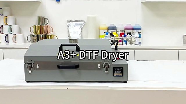 Grey A3+ DTF Dryer closed front + panel (SKU ask)