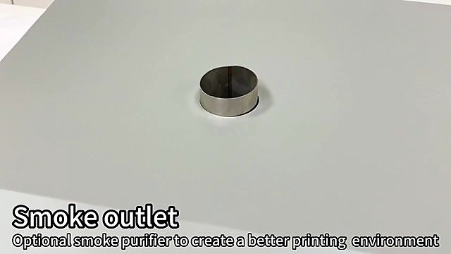 Top circular smoke outlet flange (SKU ask)
