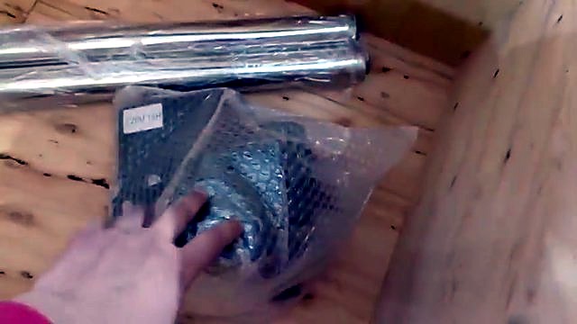 Chrome F-ROLLER/L tubes + hardware in crate bottom (SKU ask)