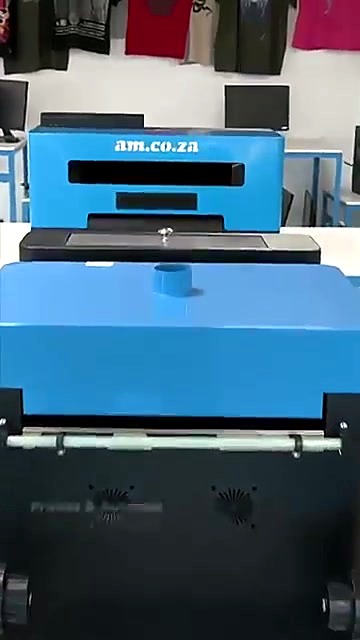 am.co.za on A3 DTF blue top casing (SKU ask)