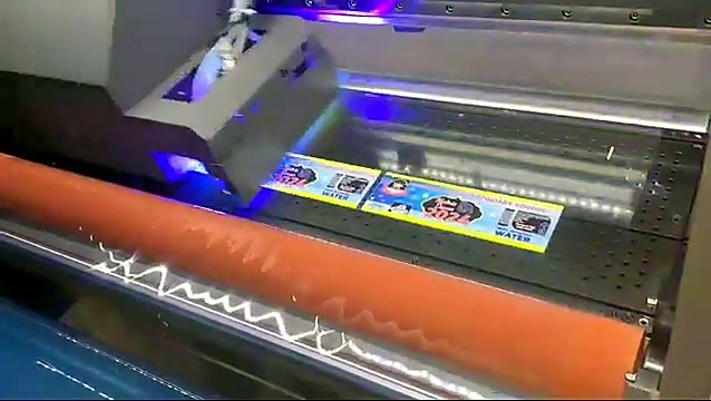 WATER labels under UV cure (SKU ask)