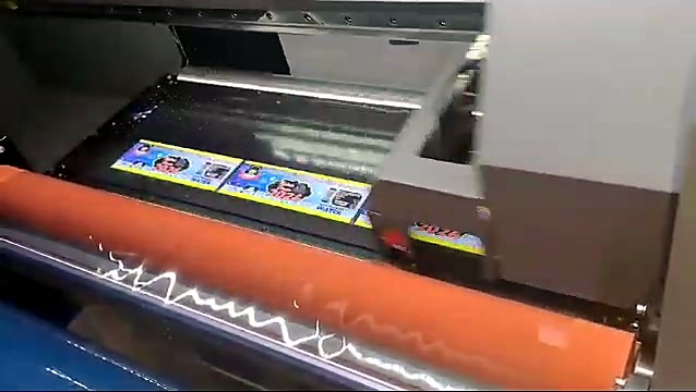 Orange feed roller + vacuum bed (SKU ask)