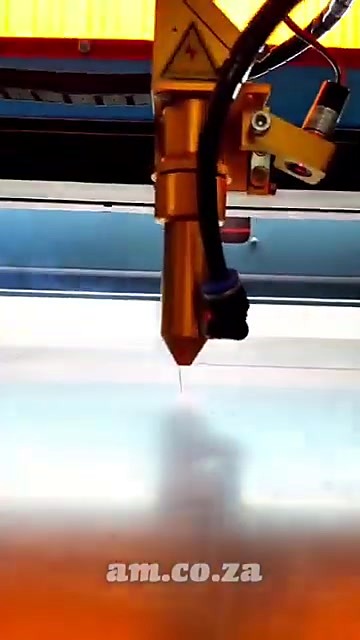 TruCUT gold head red-dot cutting clear Perspex (SKU ask)