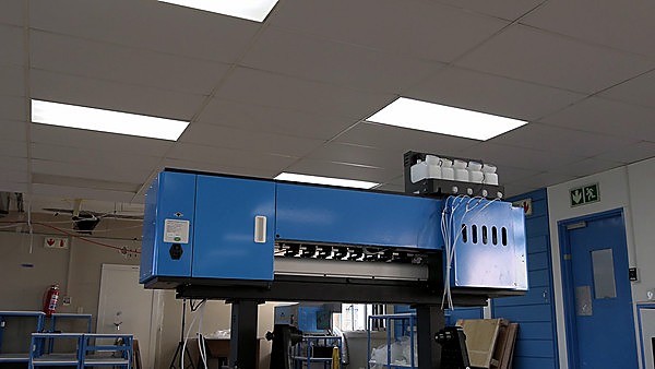 F-DTF/600 — 600mm Dual XP6000 Printhead DTF Printer Barebone