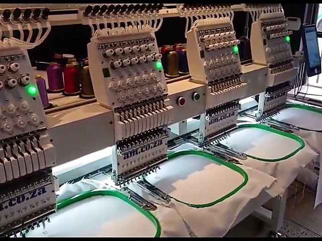 Four-head embroidery overview am.co.za faceplates (SKU ask)