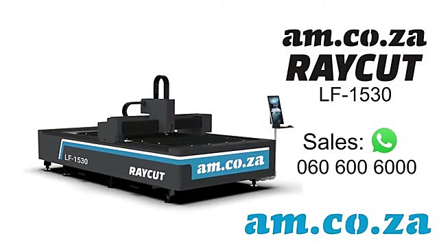 CLEAR am.co.za RAYCUT LF-1530 promo panel (SKU ask)