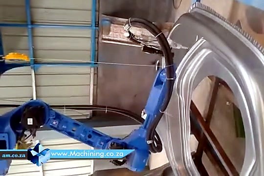 Blue arm door-frame path (SKU ask)