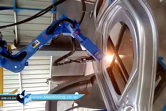 Laser spark on door panel (SKU ask)