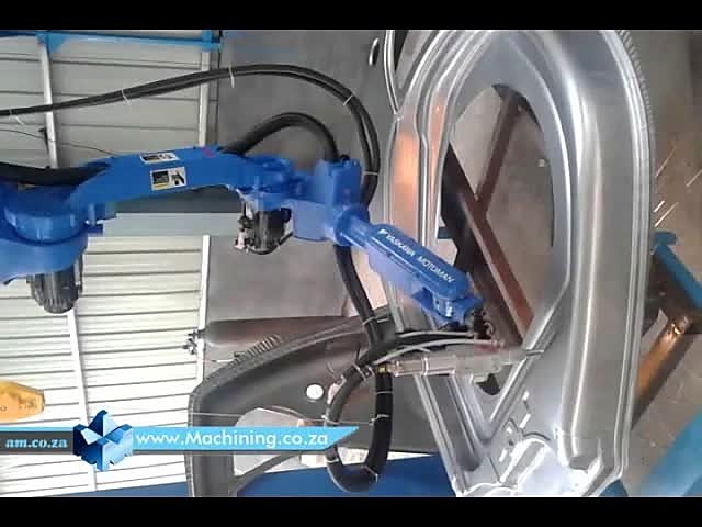 Robotic fiber door-frame thumb (SKU ask)