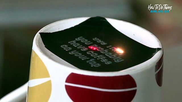 Laser spark marking ceramic through paper (SKU ask)