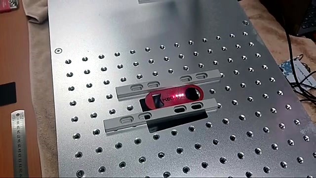 Jig alignment side angle on marking table (SKU ask)