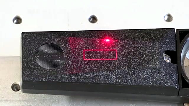 Red-dot rectangular framing on ABS (SKU ask)