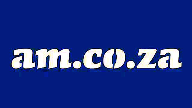 am.co.za logo end-card graphic (SKU ask)