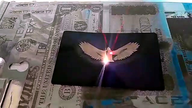 Full wingspan nearly complete on card