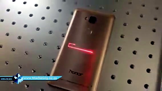 Gold Honor phone on mark bed with red pilot start (SKU ask)