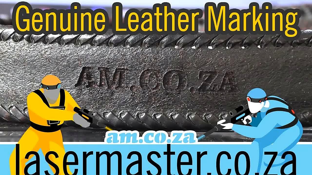 YouTube thumb — LabelMark leather belt deep engrave (SKU ask)
