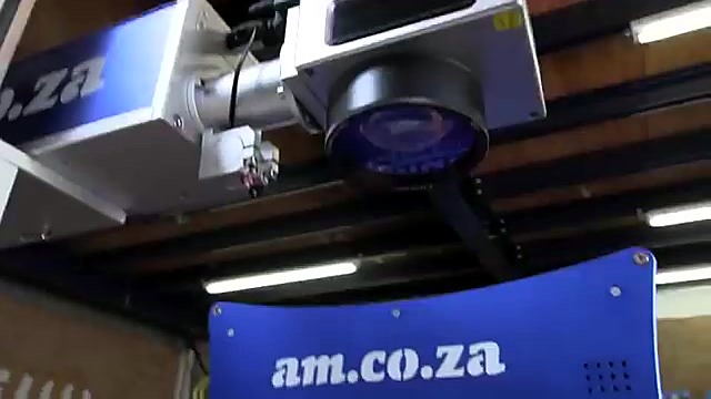 CLEAR am.co.za blue LabelMark base panel (SKU ask)