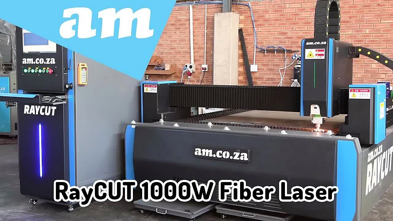 YouTube thumb — RayCUT 1000W arrived with service team (SKU ask)
