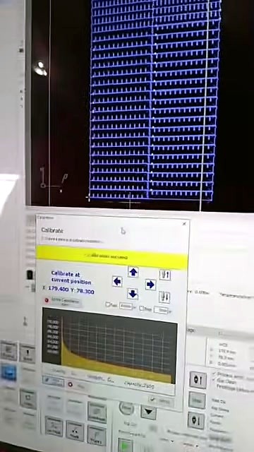 Calibrate / capacitance UI on control PC (SKU ask)