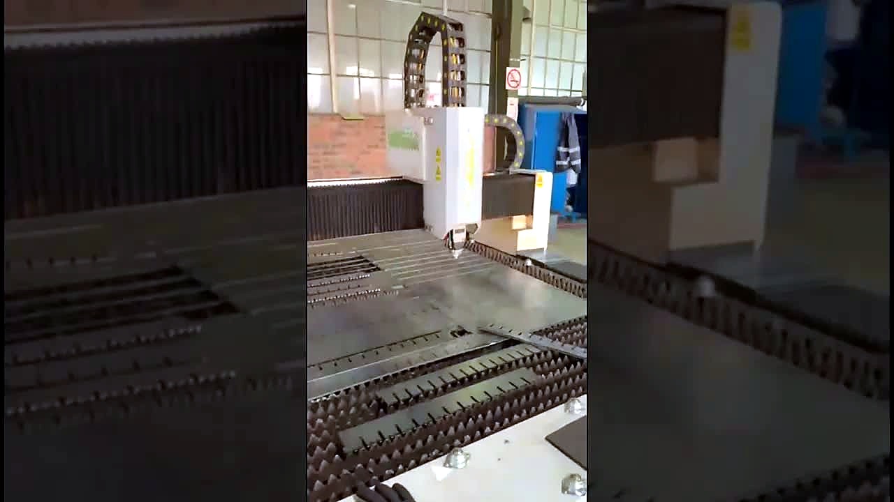 YouTube thumb — white gantry head over slat bed (SKU ask)