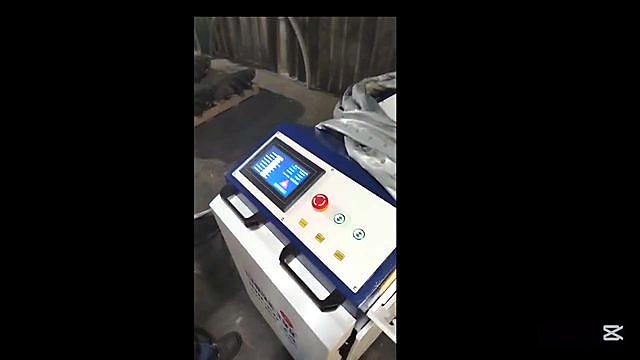 Touchscreen + red e-stop + green buttons + handles (SKU ask)