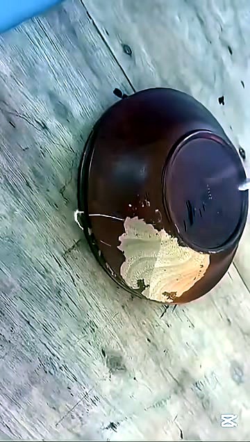 Expanding stripped patch; light wood revealed on bowl (SKU ask)