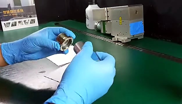 Brass/gold lens mount with glass element (SKU ask)