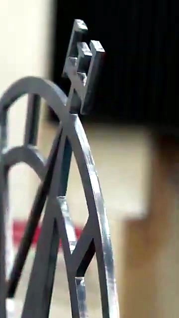 Finished thick metal cutout edge held (SKU ask)