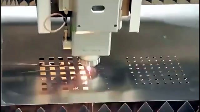 Grid square holes mid fiber cut (SKU ask)