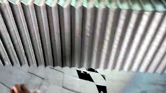 Black accordion bellows on RAYCUT gantry rail (SKU ask)
