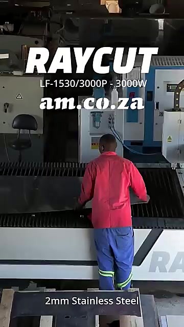 Overlay LF-1530/3000P 3000W + operator loads 2mm SS (SKU ask)