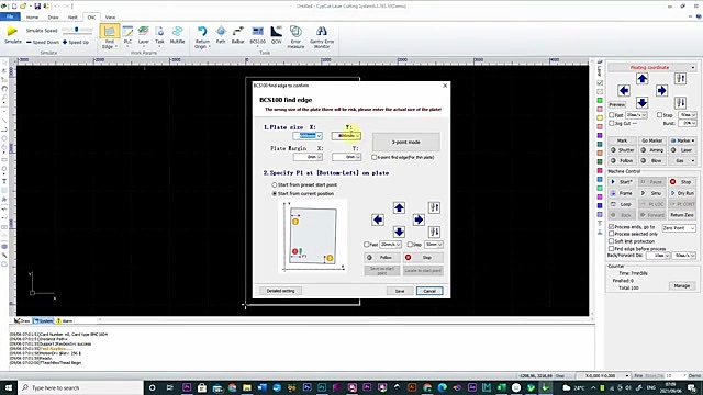 BCS100 find edge 3-point dialog (SKU ask)