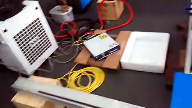 White chiller + yellow cable aux kit (SKU ask)