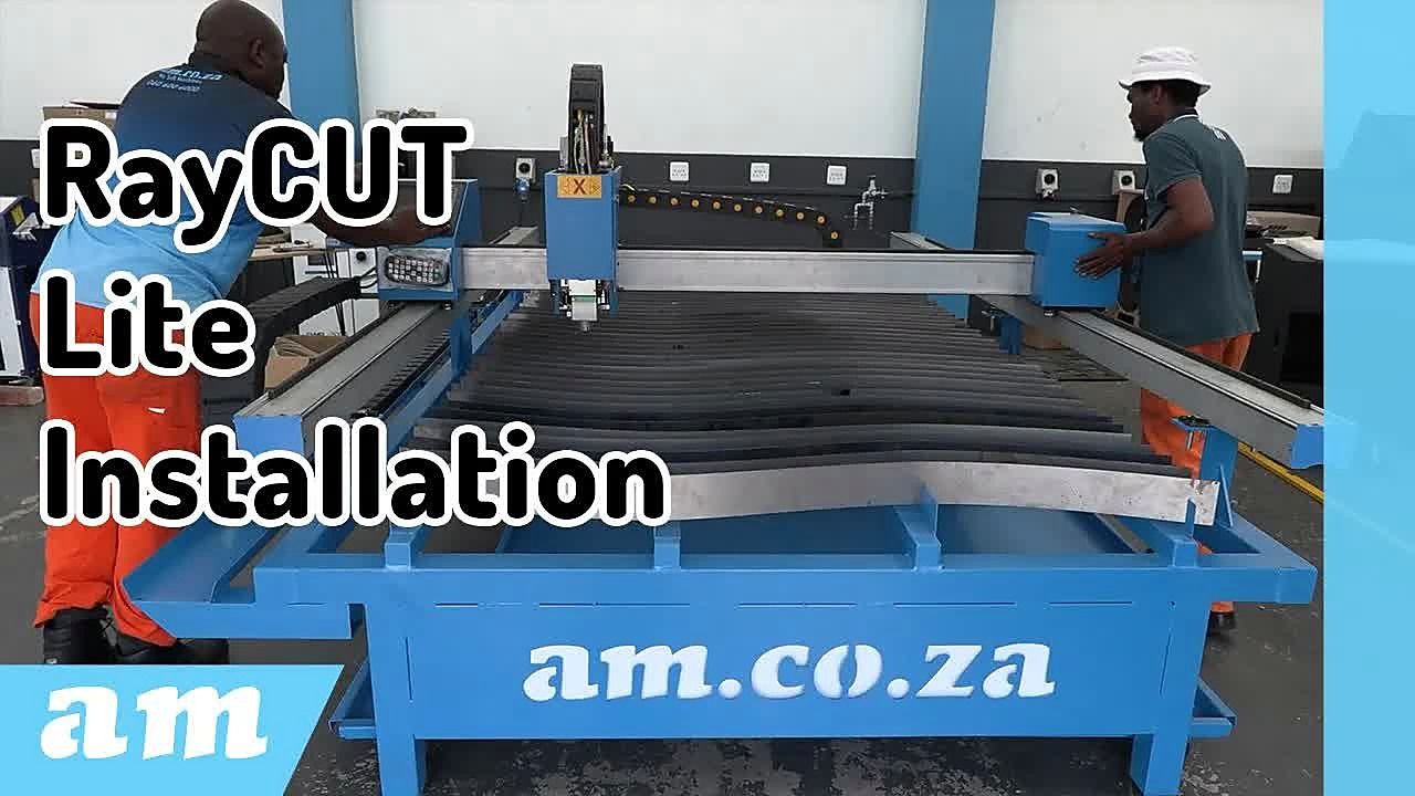 YouTube thumb — RayCUT-Lite table levelling (SKU ask)