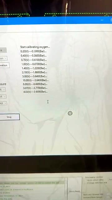 Calibration V→Bar table mid-run (SKU ask)