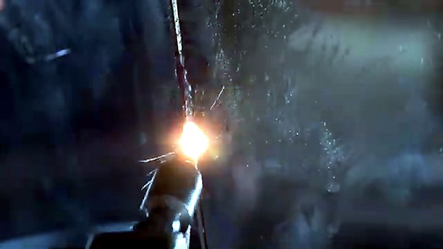 Handheld Versatile-class weld spark on SS (SKU ask)