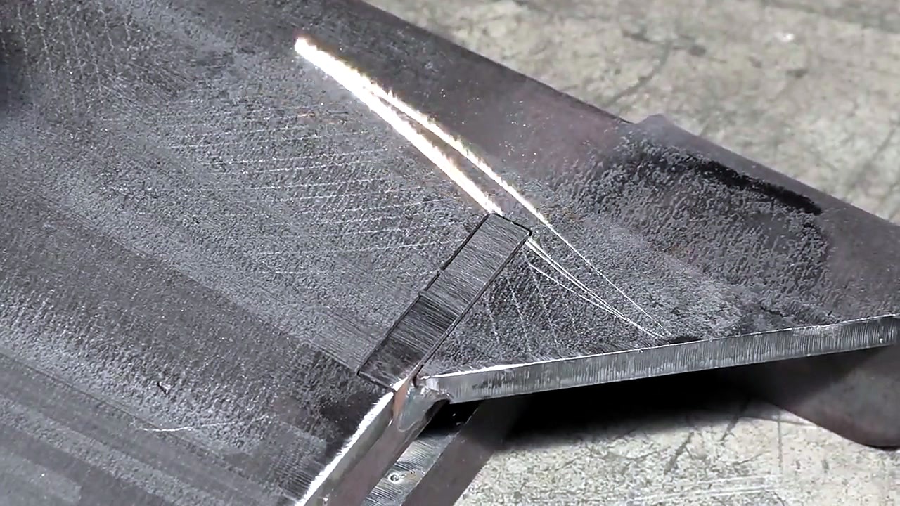 Handheld head over structural steel piece (SKU ask)