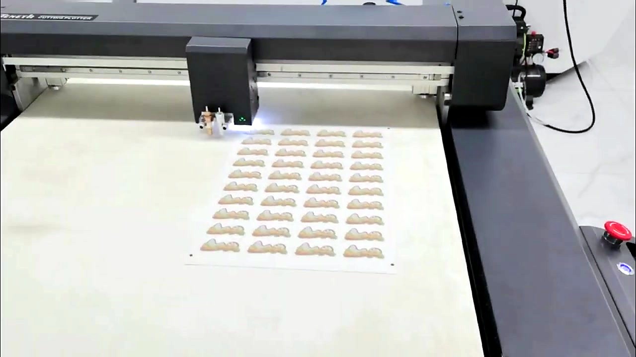 Dual-tool head close on printed sheet (SKU ask)
