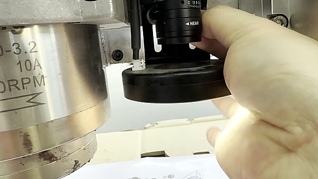 CCD lens NEAR focus ring beside spindle (SKU ask)