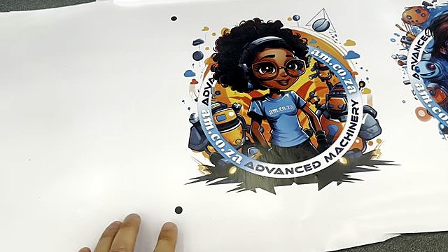 AM.CO.ZA ADVANCED MACHINERY print + 7mm registration dots (SKU ask)