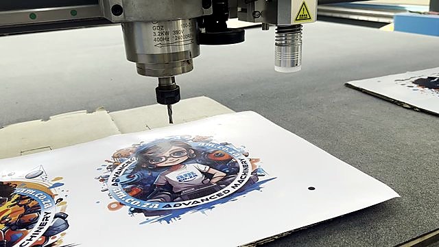 Spindle + CCD head over AM print + registration dot (SKU ask)