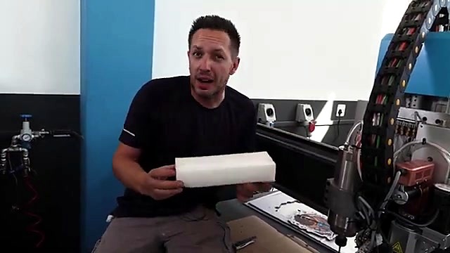 Foam thickness sample on FlatCUT (SKU ask)
