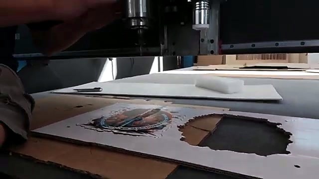 Cut printed circle on FlatCUT bed (SKU ask)