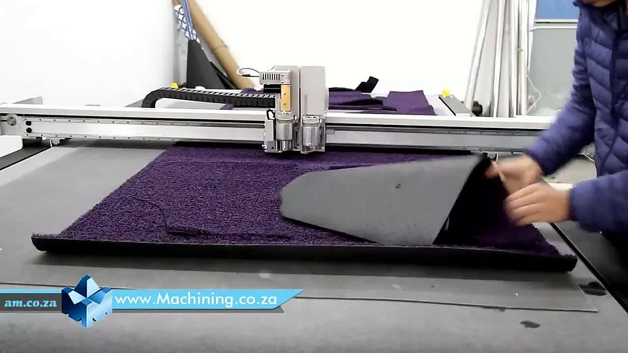 YouTube thumb — FlatCUT textile carpet (SKU ask)