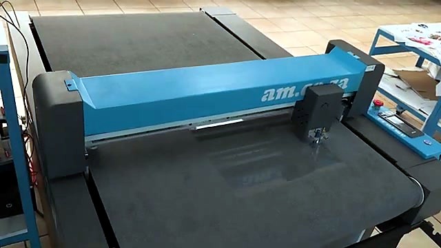 FlatCUT blue gantry am.co.za over vacuum bed (SKU ask)