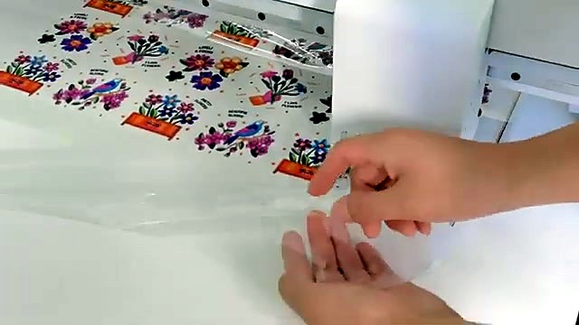 Weed transparent waste after FlatCUT contour (SKU ask)